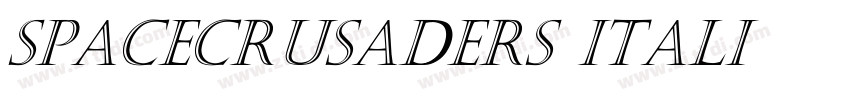 SpaceCrusaders itali字体转换